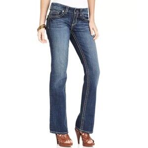 KUT From The Kloth Natalie High Rise Bootcut Women Size 4 Thick Stitch Jeans